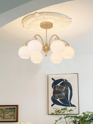 Gloria Sculptural Glass Chandelier
