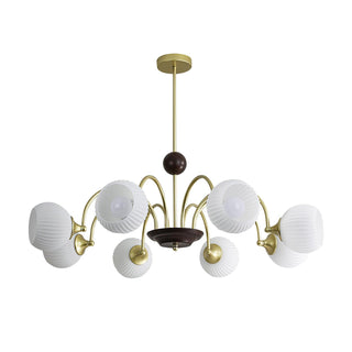 Lira Contemporary Metal Chandelier