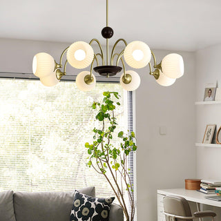 Lira Contemporary Metal Chandelier