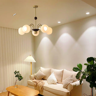 Lira Contemporary Metal Chandelier