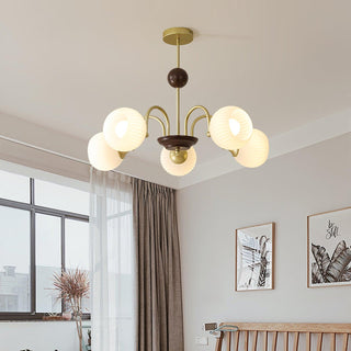 Lira Contemporary Metal Chandelier