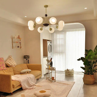 Lira Contemporary Metal Chandelier