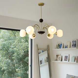 Lira Contemporary Metal Chandelier