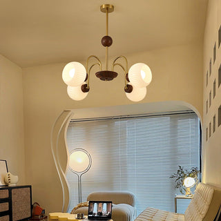Lira Contemporary Metal Chandelier