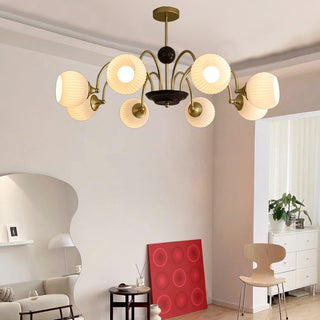 Lira Contemporary Metal Chandelier