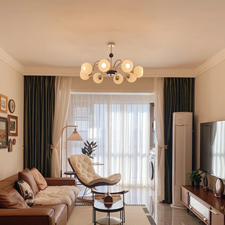 Lira Contemporary Metal Chandelier