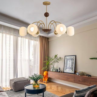 Lira Contemporary Metal Chandelier