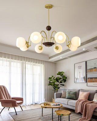 Lira Contemporary Metal Chandelier