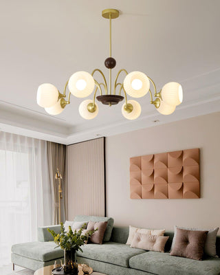 Lira Contemporary Metal Chandelier