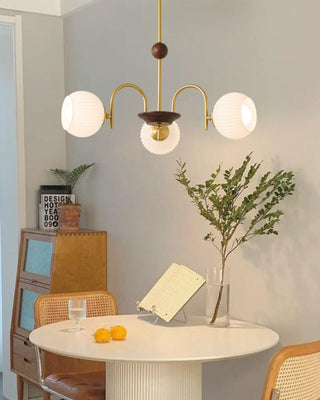 Lira Contemporary Metal Chandelier