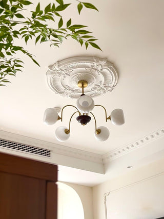 Lira Contemporary Metal Chandelier