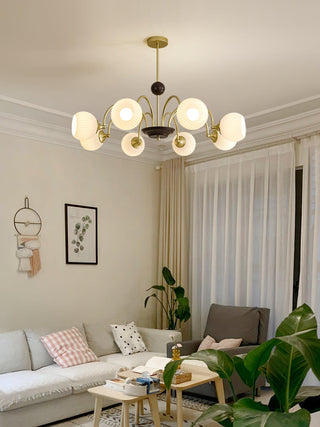 Lira Contemporary Metal Chandelier