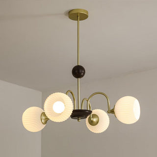 Lira Contemporary Metal Chandelier