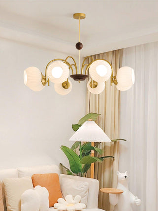 Lira Contemporary Metal Chandelier