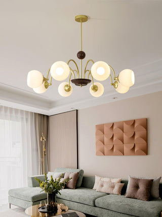 Lira Contemporary Metal Chandelier