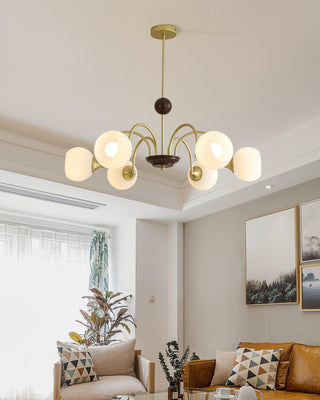 Lira Contemporary Metal Chandelier