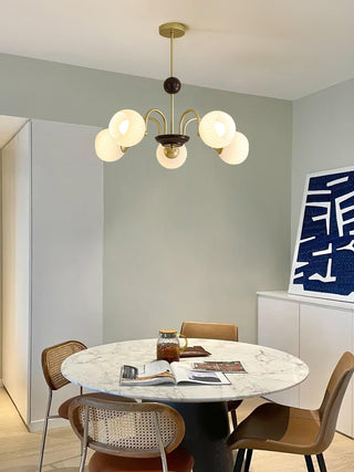 Lira Contemporary Metal Chandelier