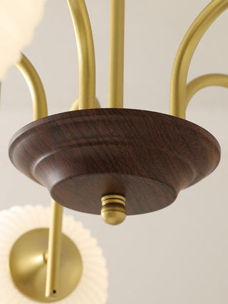 Lira Contemporary Metal Chandelier