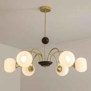 Lira Contemporary Metal Chandelier