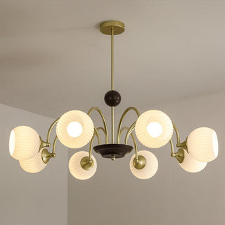 Lira Contemporary Metal Chandelier