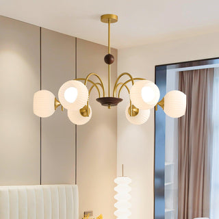 Lira Contemporary Metal Chandelier