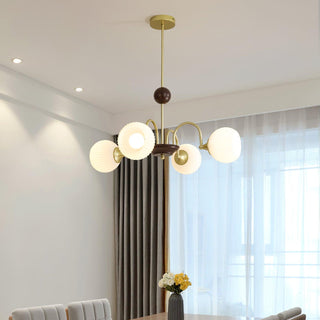 Lira Contemporary Metal Chandelier