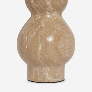Ivy Curved Wooden Table Lamp
