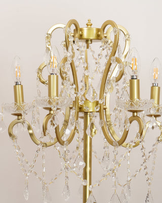 Seraphina Luxury Crystal Floor Light