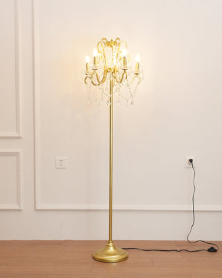 Seraphina Luxury Crystal Floor Light