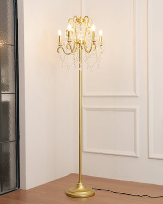 Seraphina Luxury Crystal Floor Light