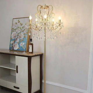 Seraphina Luxury Crystal Floor Light