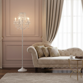 Seraphina Luxury Crystal Floor Light