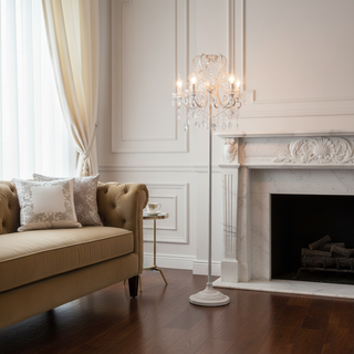 Seraphina Luxury Crystal Floor Light