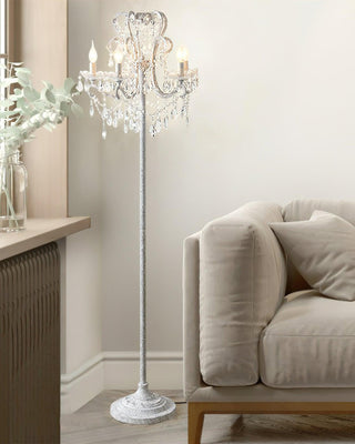 Seraphina Luxury Crystal Floor Light