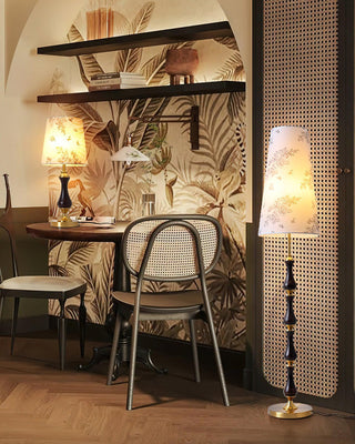 Seraphina Contemporary Wood Floor Light