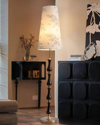 Seraphina Contemporary Wood Floor Light