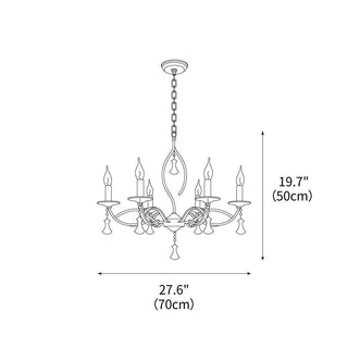 Allure Classic Iron Chandelier