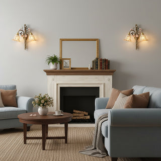 Serivon Retro Brass Wall Light