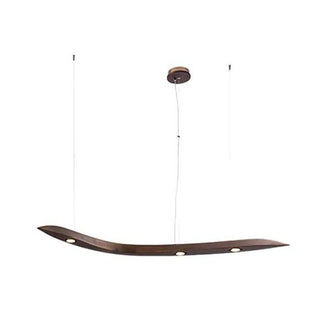Rhythm Contemporary Wood Chandelier