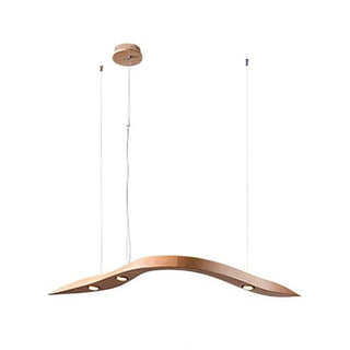 Rhythm Contemporary Wood Chandelier