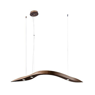 Rhythm Contemporary Wood Chandelier