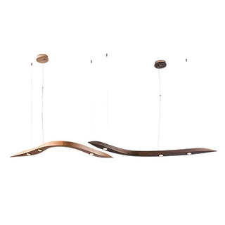 Rhythm Contemporary Wood Chandelier