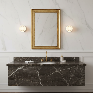 Shadow Ring Contemporary Glass Wall Light