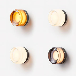 Shadow Ring Contemporary Glass Wall Light