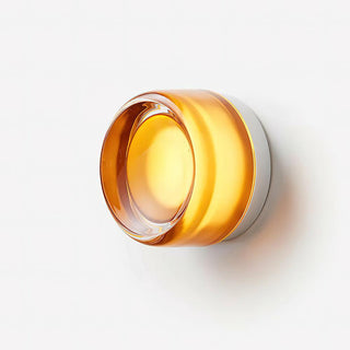 Shadow Ring Contemporary Glass Wall Light