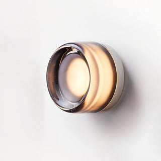 Shadow Ring Contemporary Glass Wall Light