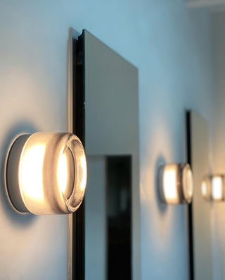 Shadow Ring Contemporary Glass Wall Light
