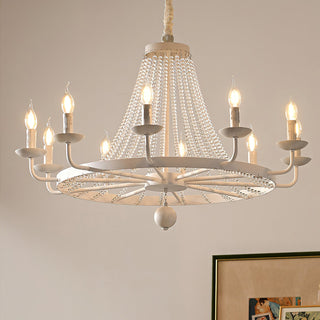 Shan 12-Light Gold Crystal Chandelier