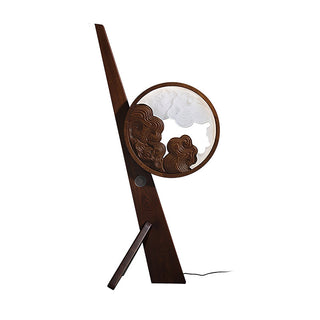 Vista Modern Wood Floor Lamp