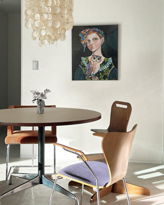 Aqua Veil Coastal Shell Chandelier